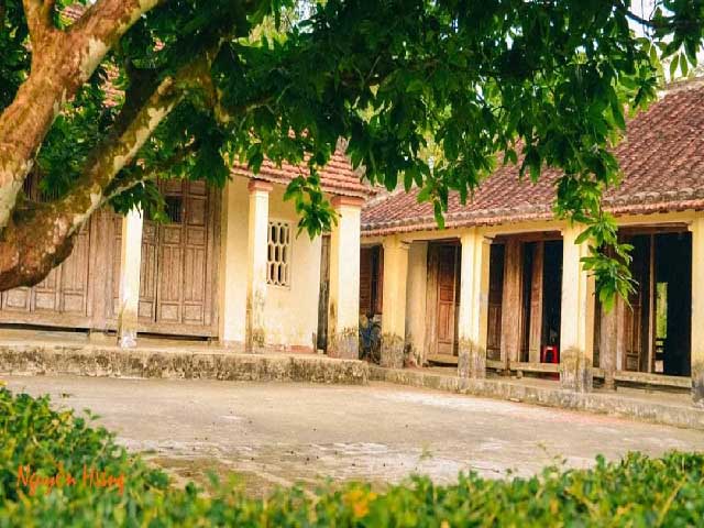 Làng cổ đẹp như tranh vẽ trên quê hương cụ Huỳnh Thúc Kháng lang co dep nhu tranh ve tren que huong cu huynh thuc khang