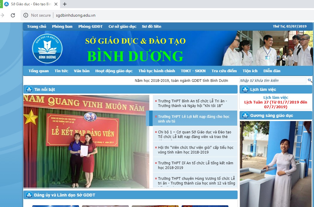 Tra cứu điểm thi THPT quốc gia 2019 tỉnh Bình Dương tra cuu diem thi thpt quoc gia 2019 tinh binh duong