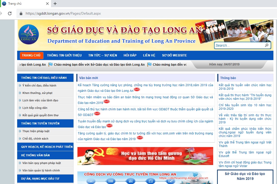 Tra cứu điểm thi THPT quốc gia 2019 ở Long An tra cuu diem thi thpt quoc gia 2019 o long an