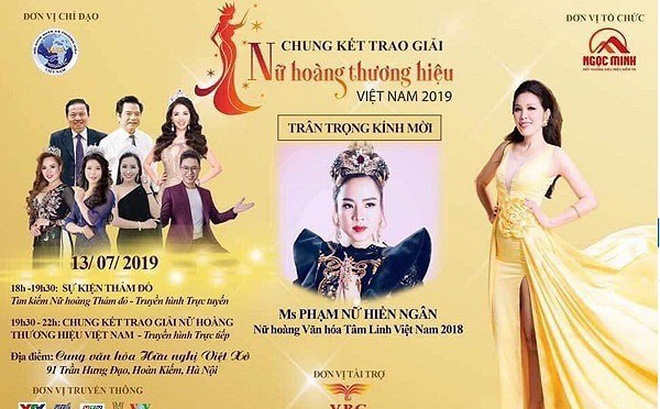 Sở VHTT Hà Nội thanh tra cuộc thi "Nữ hoàng thương hiệu" so vhtt ha noi thanh tra cuoc thi nu hoang thuong hieu