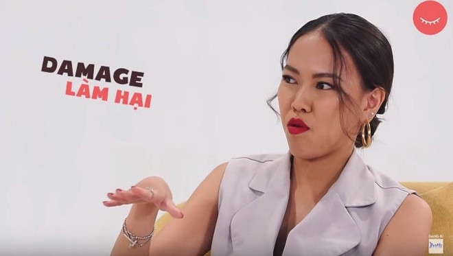 noi tieng viet chen tieng anh co gai bi dan mang chi trich lam mau