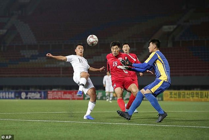 Trận đấu lịch sử 'ba không' giữa Triều Tiên và Hàn Quốc tran dau lich su ba khong giua trieu tien va han quoc