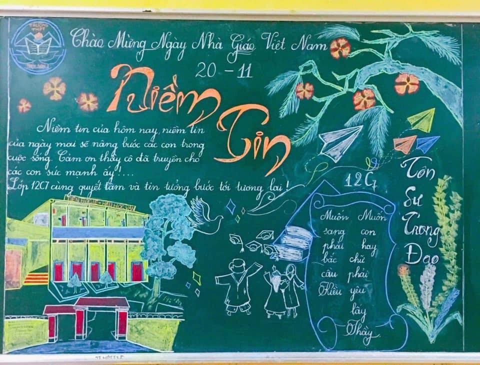 Loạt báo tường ngày 20/11 đẹp xuất sắc, gợi nhớ kỷ niệm tuổi học trò hồn nhiên loat bao tuong ngay 2011 dep xuat sac goi nho ky niem tuoi hoc tro hon nhien