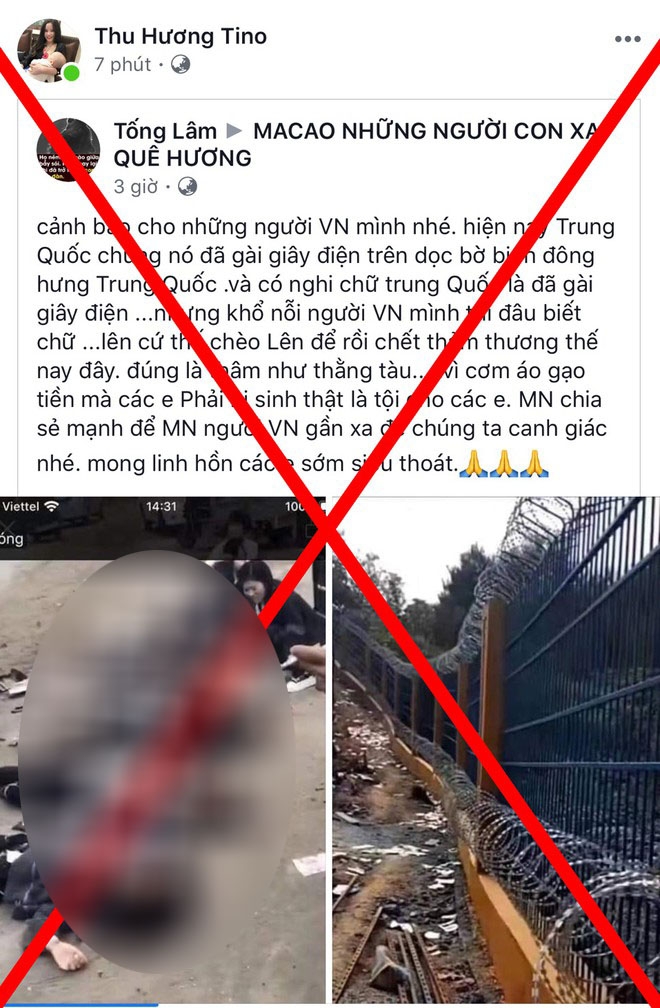 Bác tin 7 người Việt Nam tử vong tại khu vực biên giới Việt - Trung bac tin 7 cong dan viet nam tu vong tai khu vuc bien gioi viet nam trung quoc