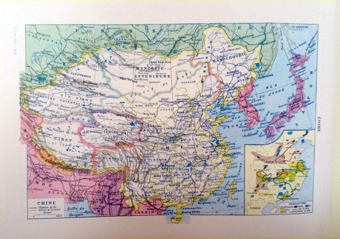 Bản đồ Trung Quốc do phương Tây vẽ khẳng định Trung Quốc không có Hoàng Sa và Trường Sa ban do trung quoc do phuong tay ve khang dinh trung quoc khong co hoang sa va truong sa