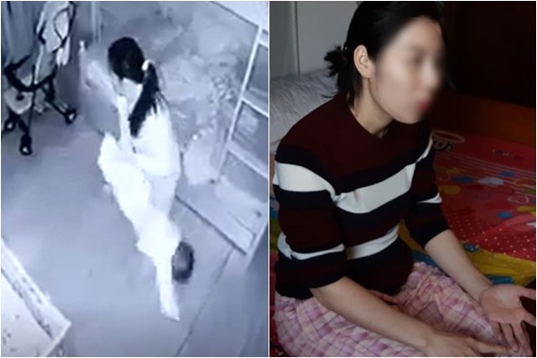 Mẹ có con 14 tháng tuổi bị người giúp việc xách ngược không dám xem hết video me co con 14 thang tuoi bi nguoi giup viec xach nguoc khong dam xem het video