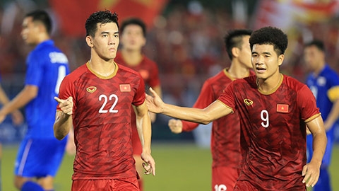 Lịch sử bóng đá Việt Nam gọi tên Tiến Linh và Đức Chinh lich su bong da viet nam goi ten tien linh va duc chinh
