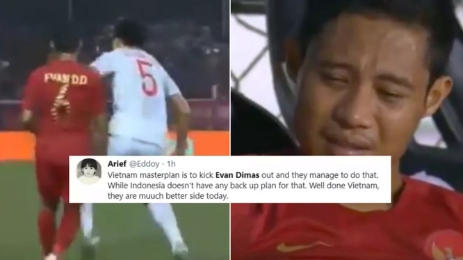 Cổ động viên Indonesia: ‘Việt Nam chơi bẩn"! co dong vien indonesia viet nam choi ban