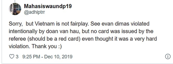 Cổ động viên Indonesia: ‘Việt Nam chơi bẩn"! co dong vien indonesia viet nam choi ban