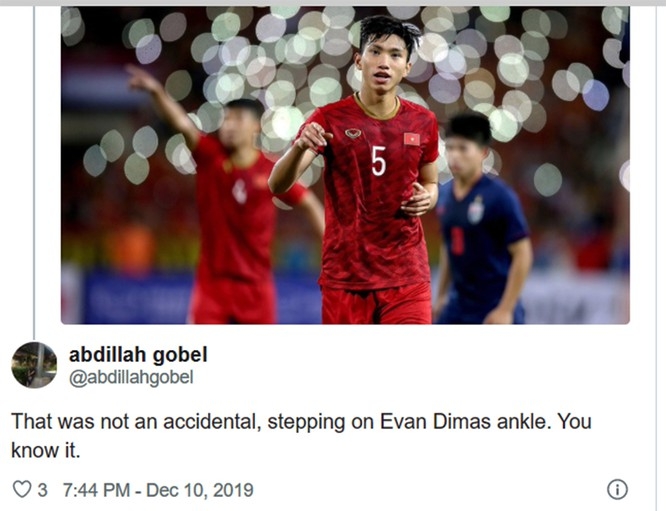 Cổ động viên Indonesia: ‘Việt Nam chơi bẩn"! co dong vien indonesia viet nam choi ban