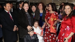 chu tich nguyen thi kim ngan thanh vien aipa can lan toa thong diep doan ket yeu thuong dong vien moi nguoi chong covid 19