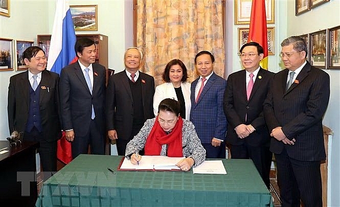 Chủ tịch Quốc hội Nguyễn Thị Kim Ngân thăm Liên bang Nga chu tich quoc hoi nguyen thi kim ngan tham lien bang nga