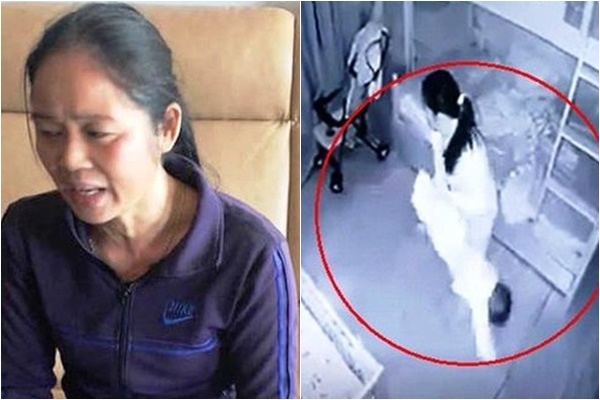 Lý do bất ngờ nữ giúp việc dốc ngược bé gái 14 tháng tuổi nu giup viec khai ly do doc nguoc be gai 14 thang tuoi