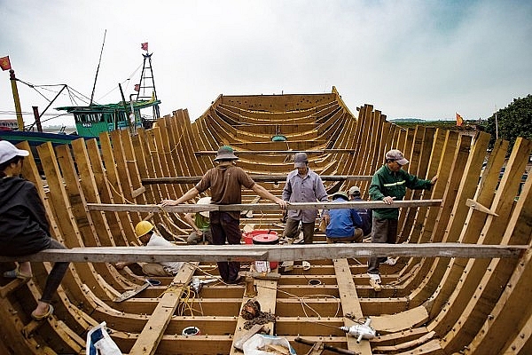 Tàu biển tiền tỷ "made in" Quất Lâm tau bien tien ty made in quat lam