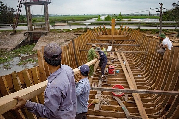 Tàu biển tiền tỷ "made in" Quất Lâm tau bien tien ty made in quat lam