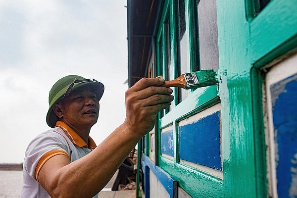 Tàu biển tiền tỷ "made in" Quất Lâm tau bien tien ty made in quat lam
