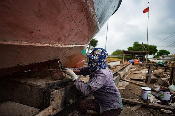 Tàu biển tiền tỷ "made in" Quất Lâm tau bien tien ty made in quat lam