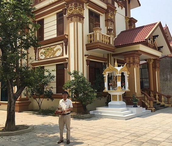 Thanh Hóa: Làng này không hiếm nhà lầu xe hơi nhờ nghề "thổi bể" thanh hoa lang nay khong hiem nha lau xe hoi nho nghe thoi be