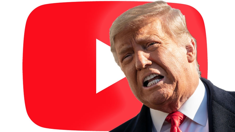 Đến lượt YouTube khoá tài khoản của ông Trump Đến lượt YouTube khoá tài khoản của ông Trump