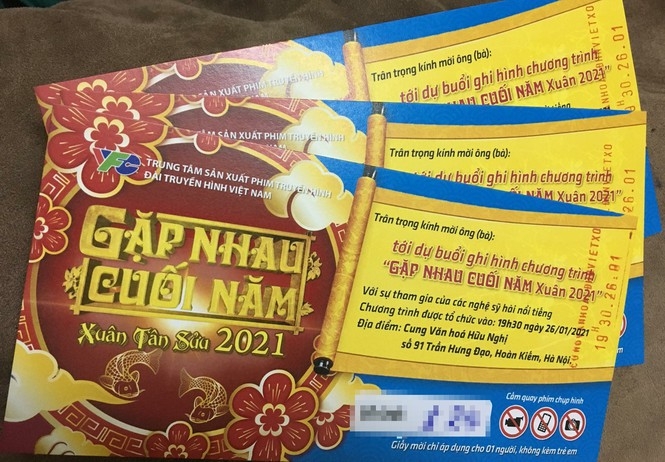 Chi 10 triệu đồng/cặp vé xem Táo Quân 2021 Vé xem Táo Quân 2021 được bán giá bao nhiêu?