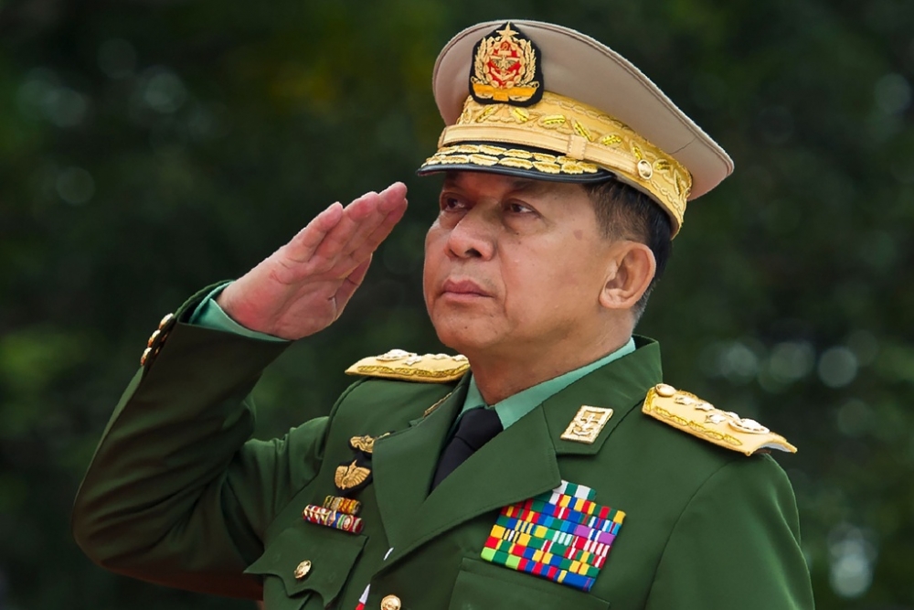 Thống tướng Myanmar bị Anh trừng phạt Thống tướng Myanmar Min Aung Hlaing bị Anh trừng phạt