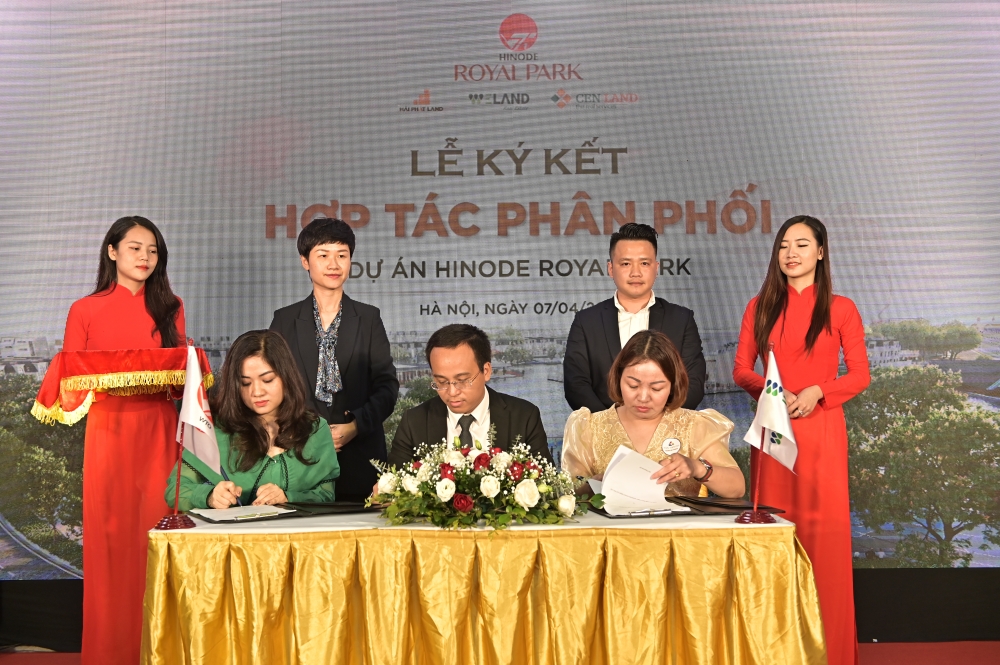 Lễ ký kết hợp tác và kick-off sale của dự án Hinode Royal Park Lễ ký kết hợp tác và kick-off sale của dự án Hinode Royal Park