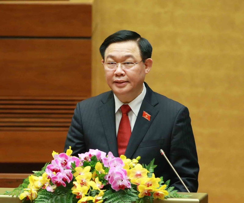 Chủ tịch Quốc hội Vương Đình Huệ. Thế giới đánh giá cao ban lãnh đạo mới của Việt Nam
