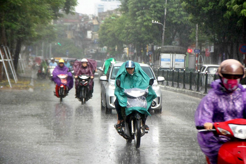 Miền Bắc sẽ đón nhiều đợt mưa dông trong 10 ngày tới Miền Bắc sẽ đón nhiều đợt mưa dông trong 10 ngày tới