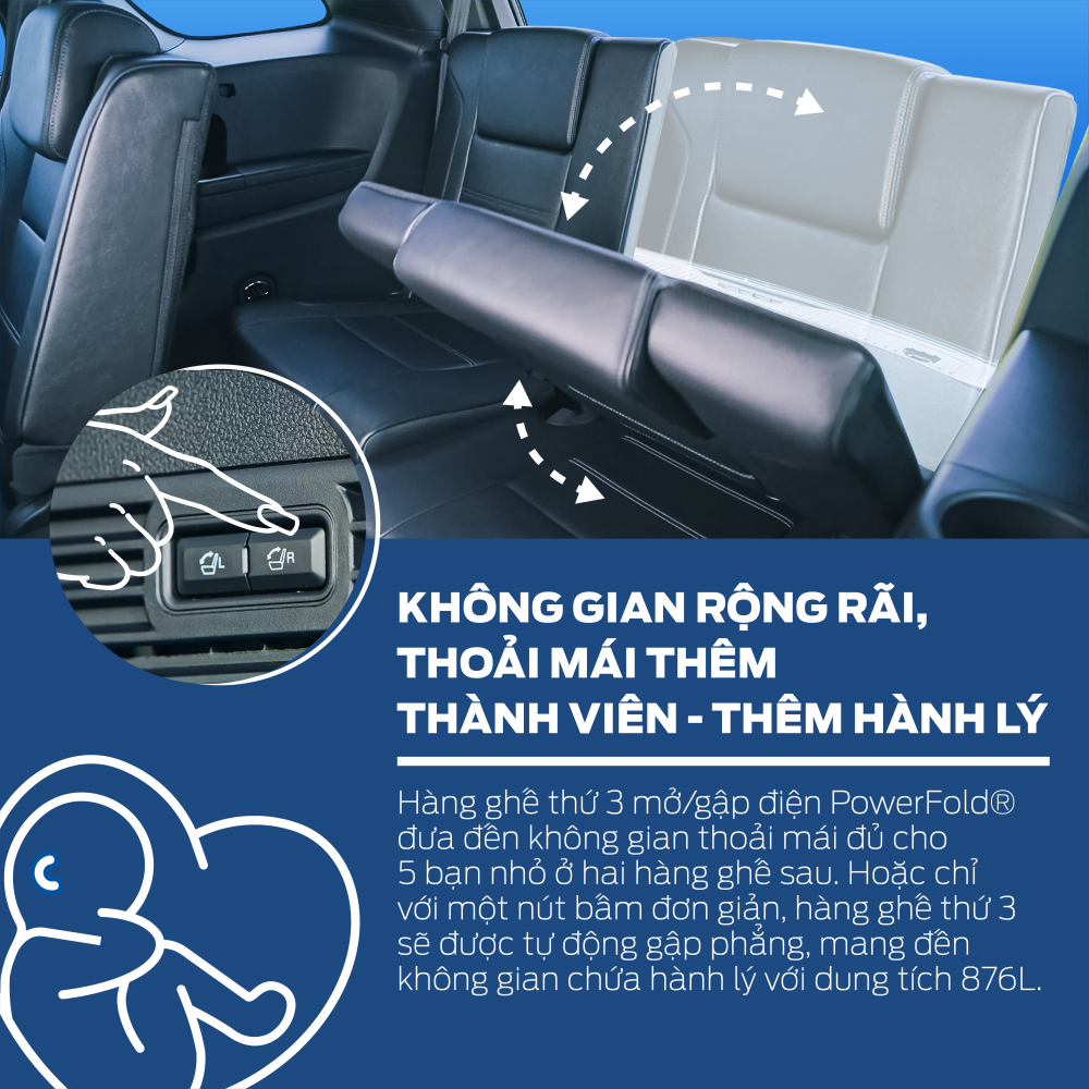 'Siêu trợ thủ' Ford Everest bật 5 tính năng giúp các bà mẹ chu toàn cho gia đình hơn 'Siêu trợ thủ' Ford Everest bật 5 tính năng giúp các bà mẹ chu toàn cho gia đình hơn