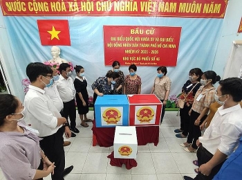 Thông tin từ Hội đồng Bầu cử Quốc gia: Hầu hết các địa phương có tỷ lệ cử tri đi bầu cao