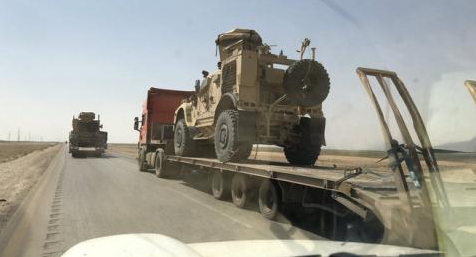 Mỹ tăng cường 50 xe vũ khí, quân trang đến Đông Bắc Syria Mỹ tăng cường hiện diện quân sự tại Đông Bắc Syria