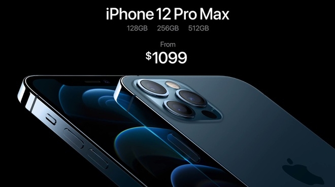 iPhone 12 Pro Max có camera tốt nhất, iPhone 12 Pro có giá từ 999 USD iPhone 12 Pro Max có camera tốt nhất, iPhone 12 Pro có giá từ 999 USD
