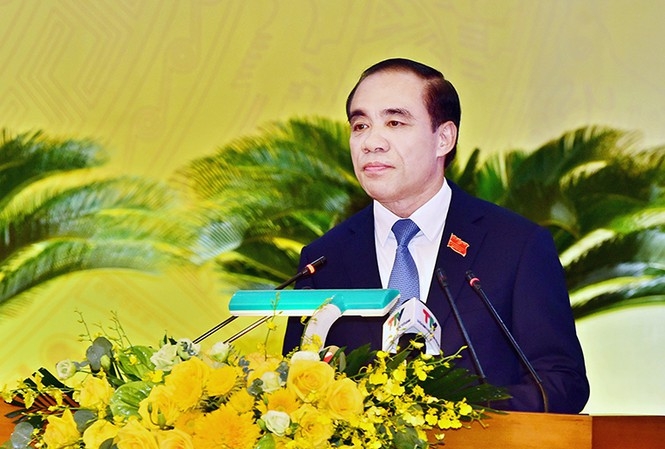 Ông Chẩu Văn Lâm tái đắc cử Bí thư Tỉnh ủy Tuyên Quang Ông Chẩu Văn Lâm tái đắc cử Bí thư Tỉnh ủy Tuyên Quang