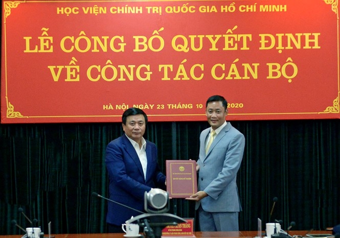 Bổ nhiệm nhân sự Học viện Chính trị Quốc gia Hồ Chí Minh Bổ nhiệm nhân sự Học viện Chính trị Quốc gia Hồ Chí Minh