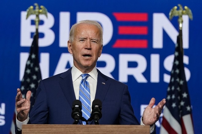 Bầu cử Mỹ: Thắng đậm tại Wisconsin và Michigan, ứng viên Joe Biden chỉ còn cách ghế Tổng thống 7 phiếu Bầu cử Mỹ: Thắng đậm tại Wisconsin và Michigan, ứng viên Joe Biden chỉ còn cách ghế Tổng thống 7 phiếu