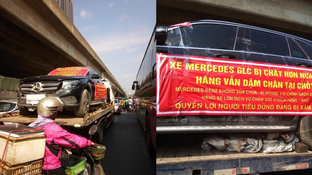 Chưa ai chịu trách nhiệm vụ Mercedes GLC bốc cháy hồi tháng 6 Chưa ai chịu trách nhiệm vụ Mercedes GLC bốc cháy hồi tháng 6