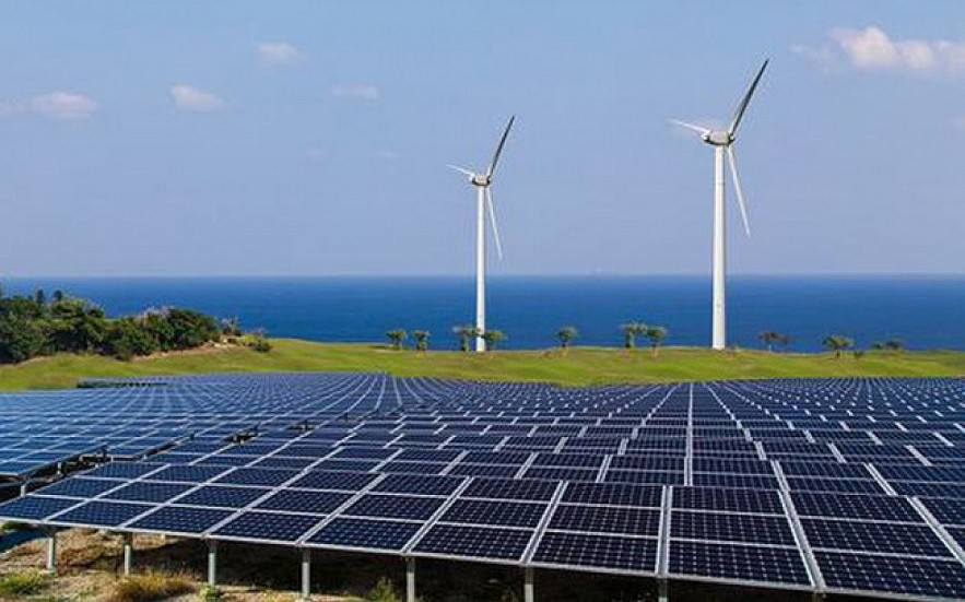 A wind power project in the south central coast province of Binh Thuan. Photo: VOV A wind power project in the south central coast province of Binh Thuan. Photo: VOV