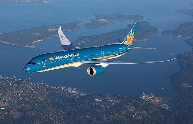 An airplane of national flag carrier Vietnam Airlines. Photo: VNA An airplane of national flag carrier Vietnam Airlines. Photo: VNA