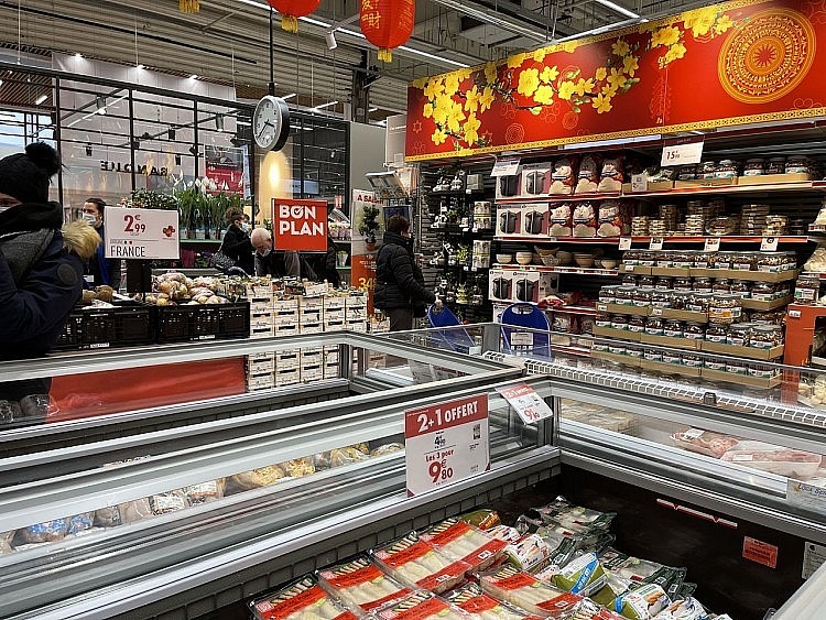 Vietnamese Tet Promoted in 3,400 French Supermarkets Vietnamese Tet Promoted in 3,400 French Supermarkets
