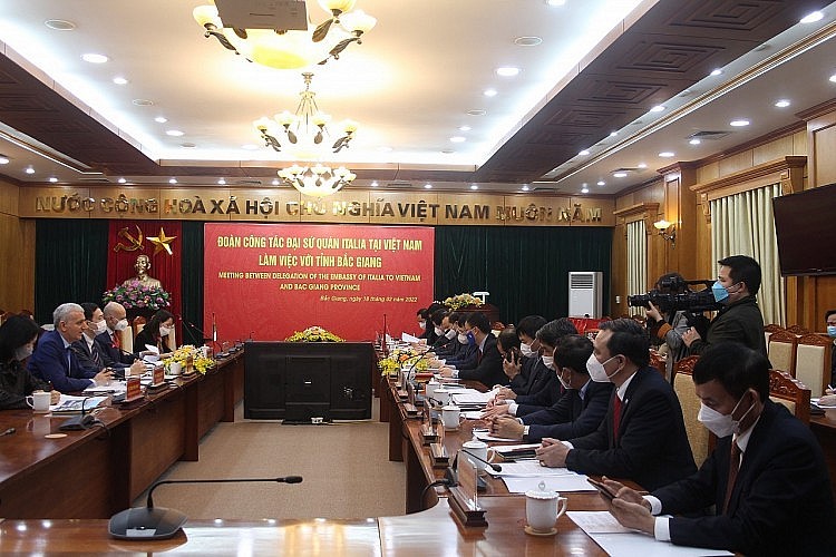 Bac Giang and Italy Strengthen Cooperation Bac Giang and Italy Strengthen Cooperation