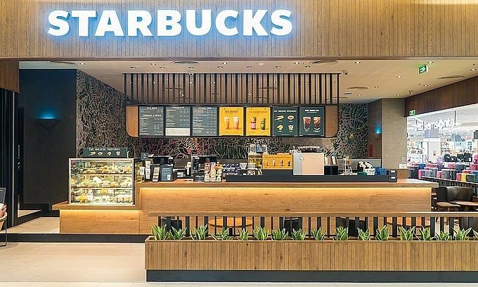 A Starbucks outlet in District 7, Ho Chi Minh City. Photo: Starbucks Vietnam. A Starbucks outlet in District 7, Ho Chi Minh City. Photo: Starbucks Vietnam.