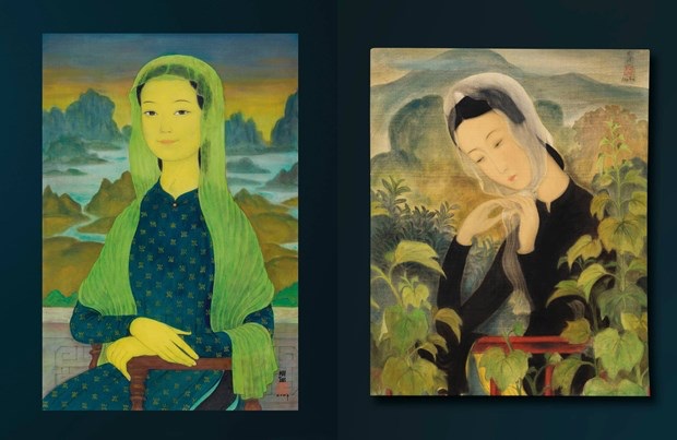 Another Vietnamese painting sold for million dollars in Hong Kong Another Vietnamese painting sold for million dollar in Hong Kong