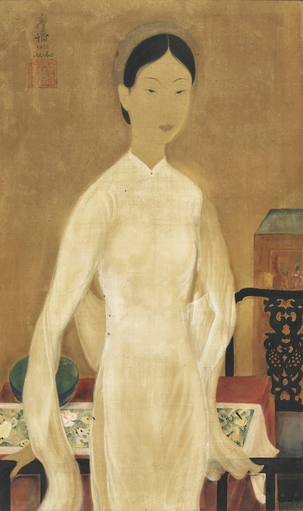 Another Vietnamese painting sold for million dollars in Hong Kong Another Vietnamese painting sold for million dollar in Hong Kong
