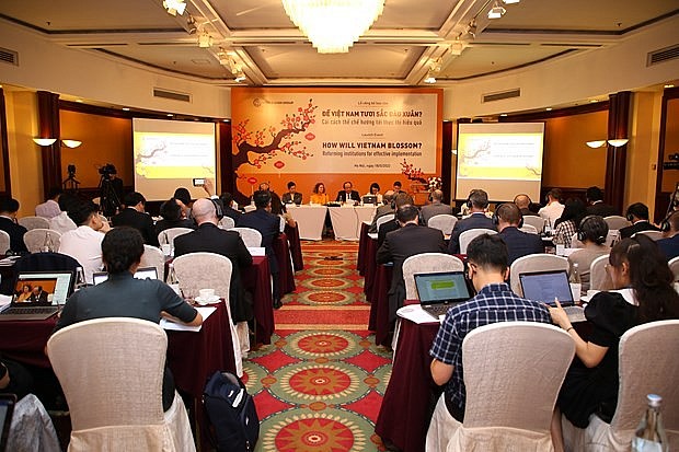An overview of the event to launch the report. Photo: WB An overview of the event to launch the report. Photo: WB