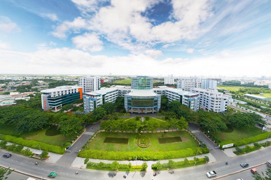 A panoramic view of Ton Duc Thang University in Ho Chi Minh City. A panoramic view of Ton Duc Thang University in Ho Chi Minh City.