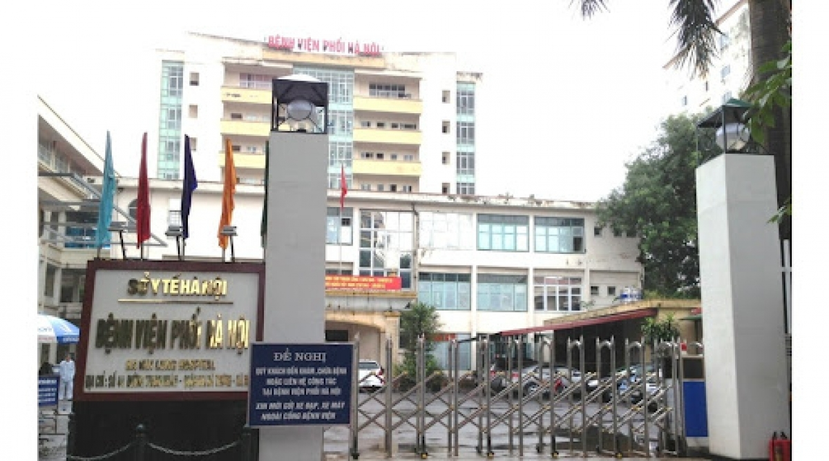 Hanoi Lung Hospital has detected 14 positive coronavirus cases. Photo: VOV Hanoi Lung Hospital has detected 14 positive coronavirus cases. Photo: VOV