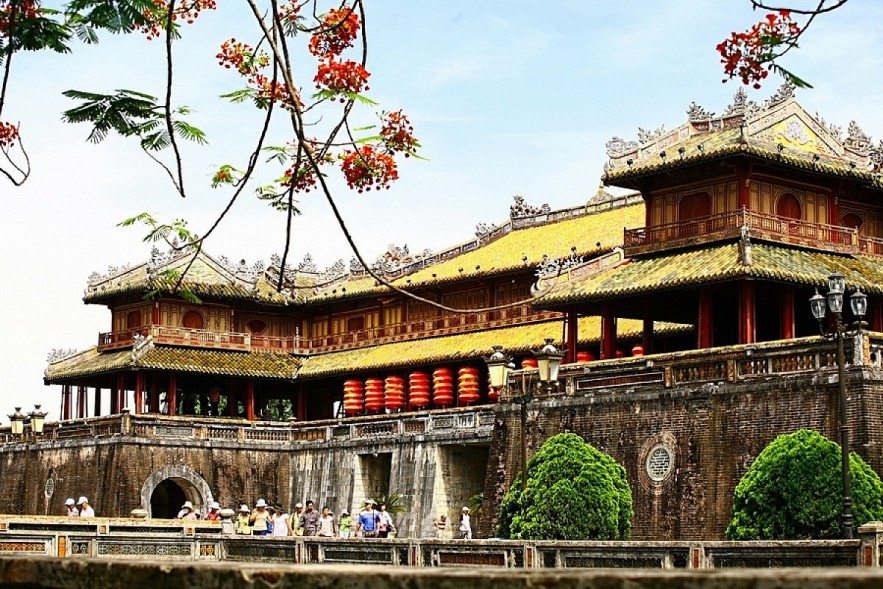 Hue Imperial Citadel (Dai Noi) in the central province of Thue Thien-Hue. Photo: VOV Hue Imperial Citadel (Dai Noi) in the central province of Thue Thien-Hue. Photo: VOV