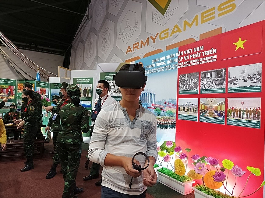 Vietnam's Pavilion at Army Games 2021 Attracts 1,000 International Visitors