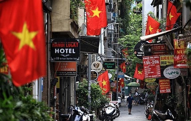 At an alley in Hoan Kiem district, Hanoi. Photo: VNA
