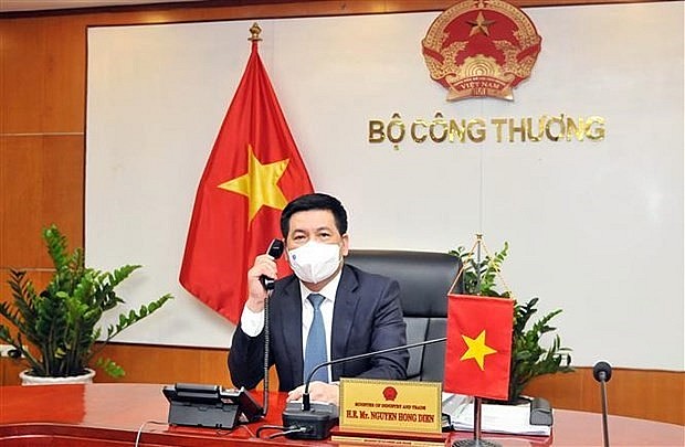 Minister of Industry and Trade Nguyen Hong Dien. Photo: VNA Minister of Industry and Trade Nguyen Hong Dien. Photo: VNA